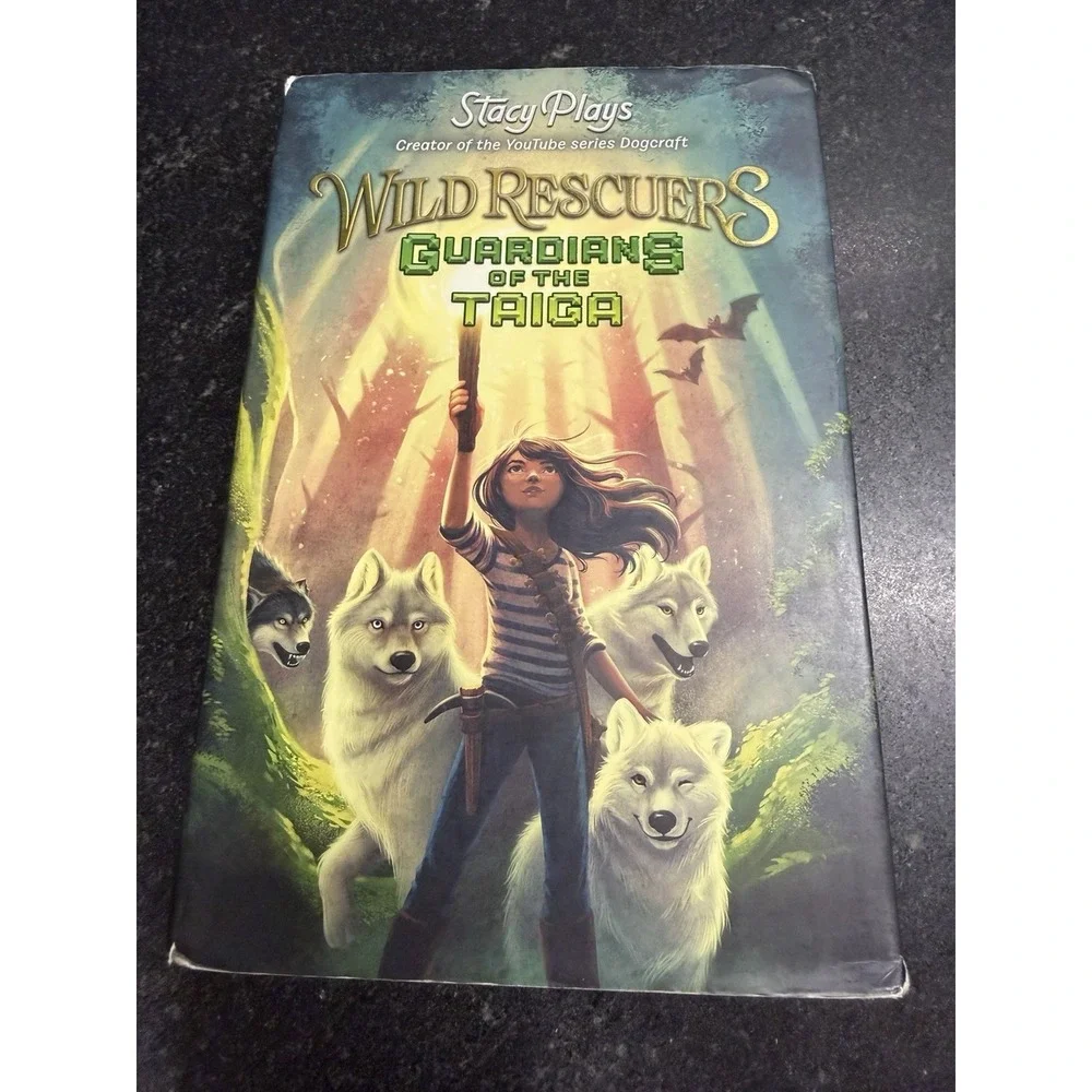 Wild Rescuers Complete Hardcover Set 1-4 Stacy Plays Minecraft‎ Adventure Books